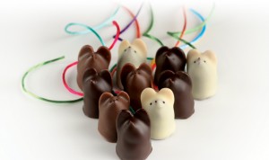 L.A. Burdick Chocolate Mice