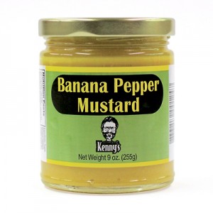 Kenny's Banana Pepper Mustard StateGiftsUSA.com