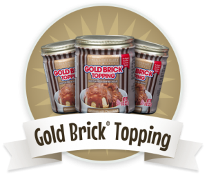 Gold Brick Topping StateGiftsUSA.com/made-in-louisiana